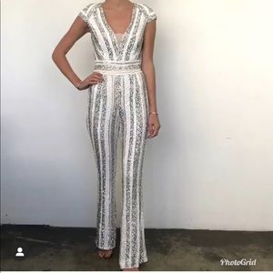 Ryse the label Sequin Jumpsuit.